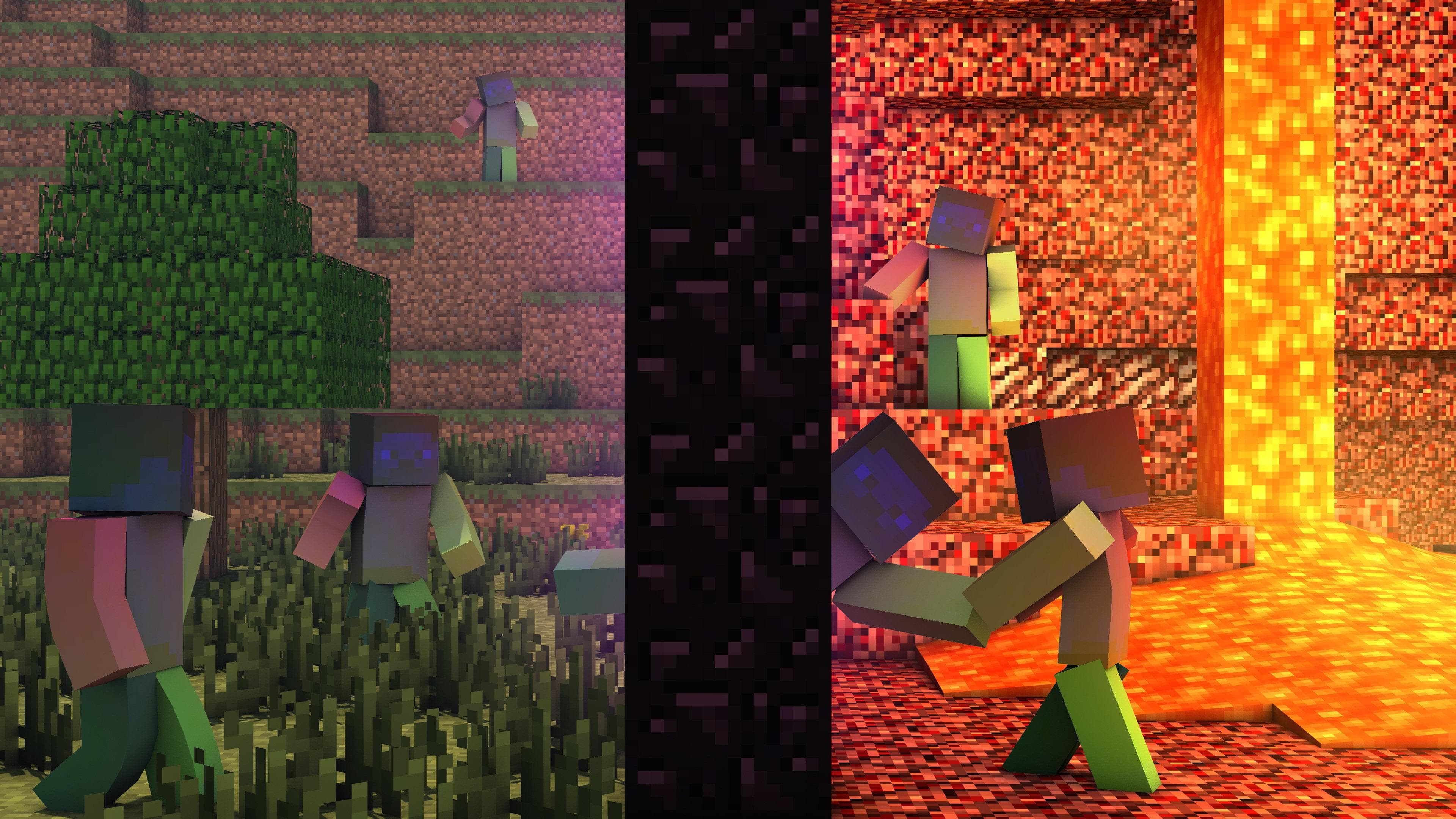 Immerging into nether