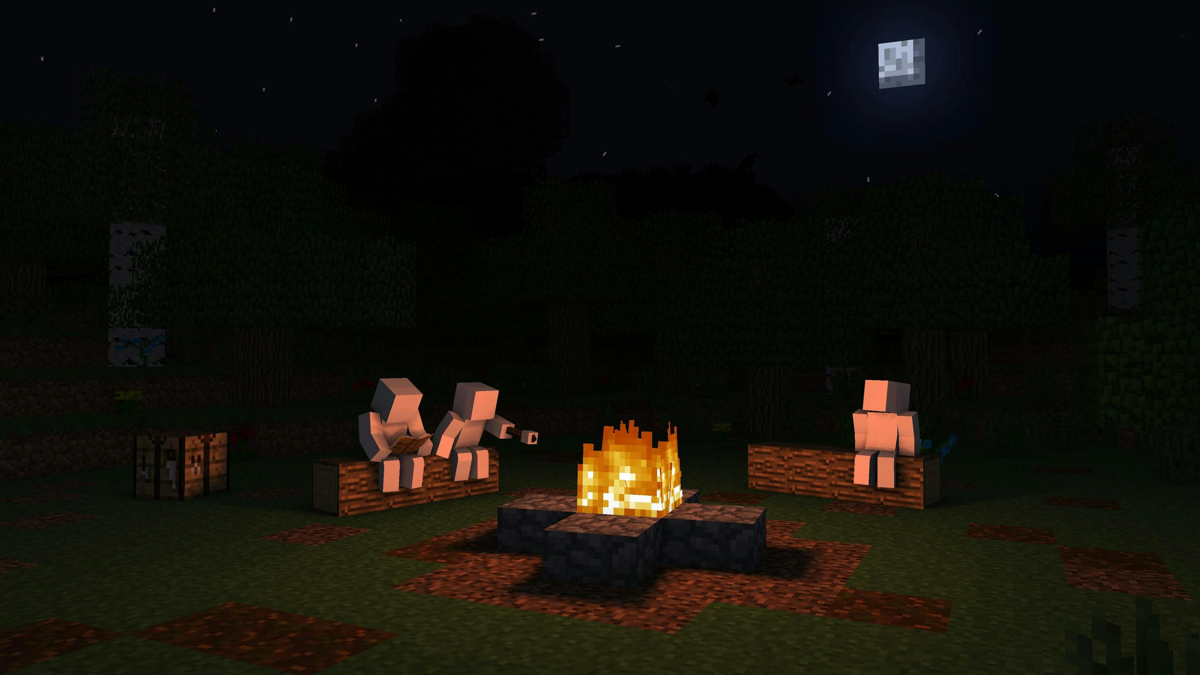 Night Campfire
